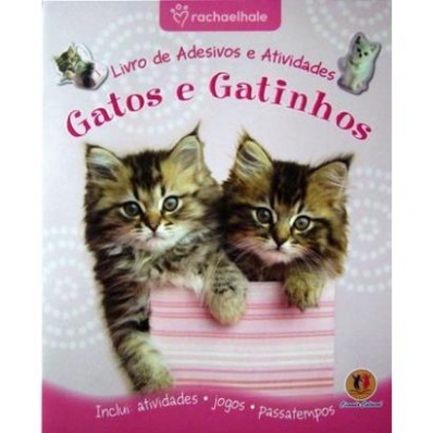 Gatos e gatinhos - Livro de adesivos e atividades