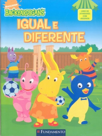 Backyardigans: Igual e diferente - Livro de atividades com adesivos