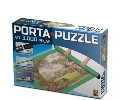 Porta quebra-cabeça até 3000 peças - Grow