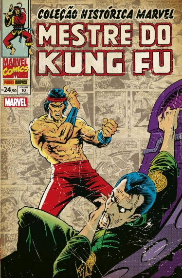 Coleção histórica marvel - Mestre do Kung Fu - Vol. 10