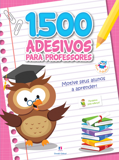1500 adesivos para professores - Motive seus alunos a aprender!