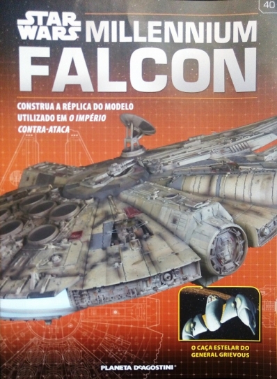 Star Wars: Millennium Falcon - O caça estelar do General Grievous - Fascículo + Peças - ED. 40