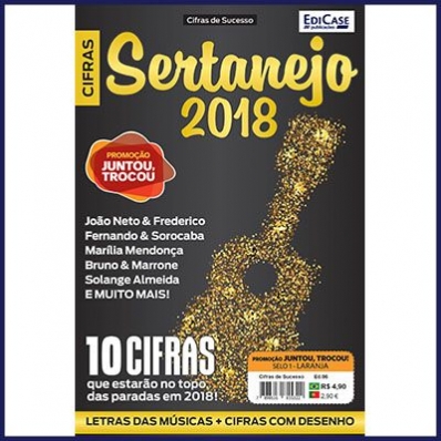 Cifras de sucesso - Ed. 06 - Sertanejo 2018