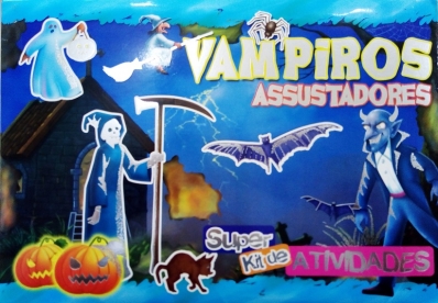 Vampiros assustadores - Super kit de atividades