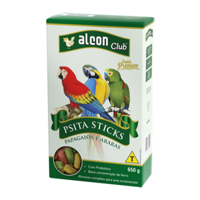 ALCON CLUB PSITA STICKS - 650 g