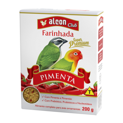 ALCON CLUB FARINHADA C/ PIMENTA E PIMENTÃO - 200 g