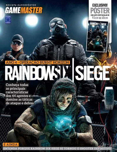  Revista superpôster: Gamemaster - Rainbow Six