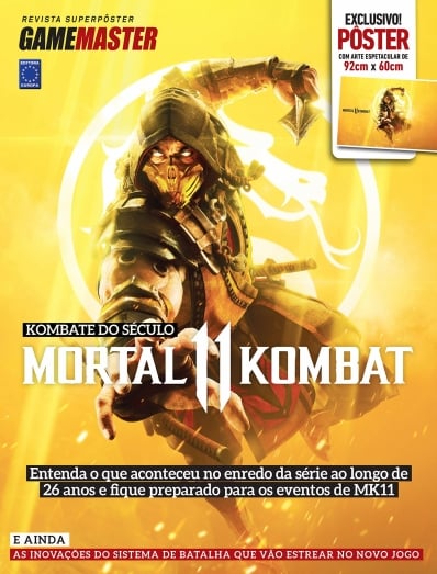Revista superpôster: Gamemaster - Mortal Kombat 11