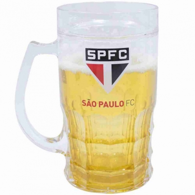 Caneca Cerveja 400ml - São Paulo SPFC