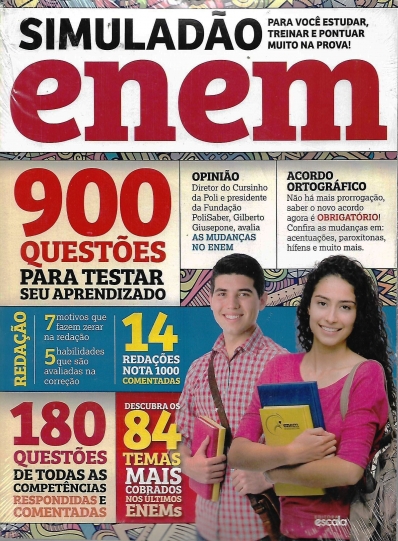 Simuladão Enem: Para você estudar, treinar e pontuar muito na prova - Edição 34