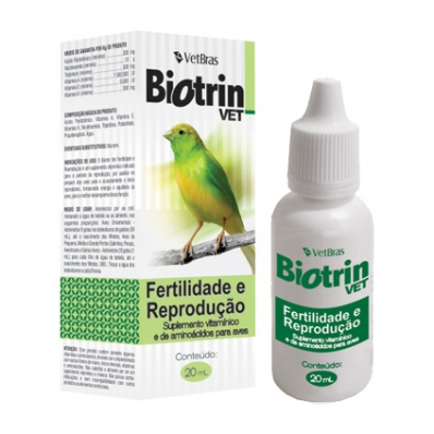 BIOTRIN VET FERTILIDADE E REPRODUÇÃO - 20 ML