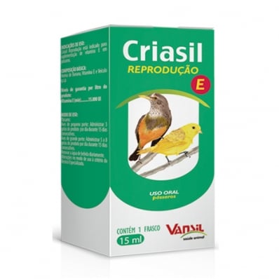 CRIASIL E - SUPLEMENTO VITAMÍNICO - 15 ml