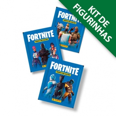 Blister de figurinhas - Fortnite