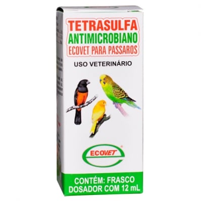 TETRASULFA - ANTIMICROBIANO - 12 ml