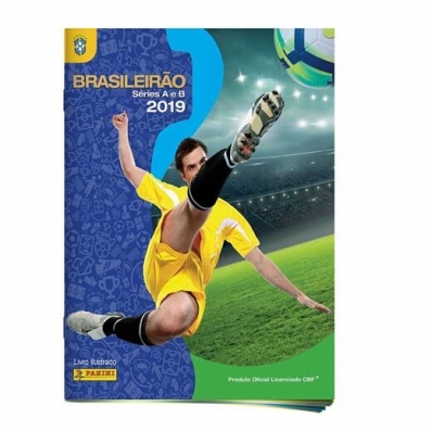 Álbum do campeonato brasileiro 2019 - Capa cartão