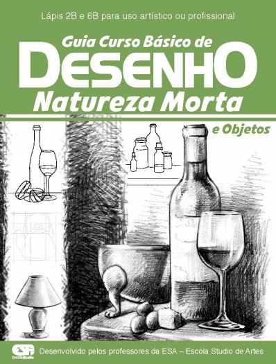 Guia curso básico de desenho - Natureza morta e objetos