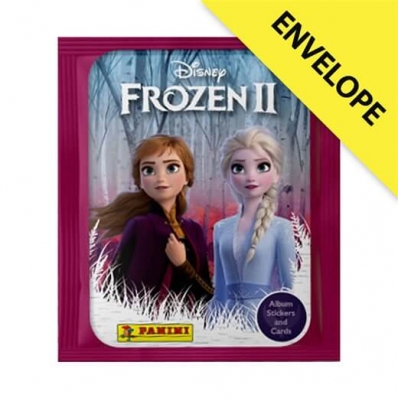 Envelope oficial com figurinhas Disney Frozen 2