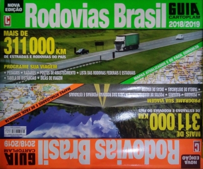 Guia Cartoplam 2018/2019 Rodovias Brasil - Nova Edição