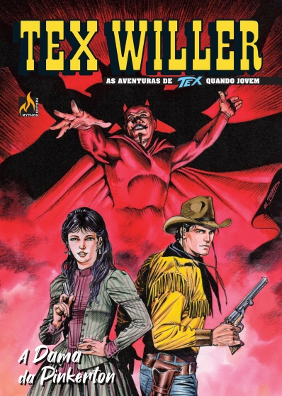 Tex Willer 10: As aventuras de Tex quando jovem - A dama da Pinkerton