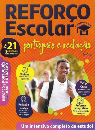 Revista Reforço Escolar: Estude em casa - Português e Redação