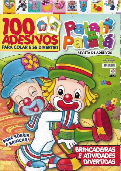 Patati Patatá: Revista de adesivos - Brincadeiras e atividades divertidas