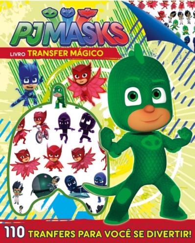 PJMasks - Livro transfer mágico