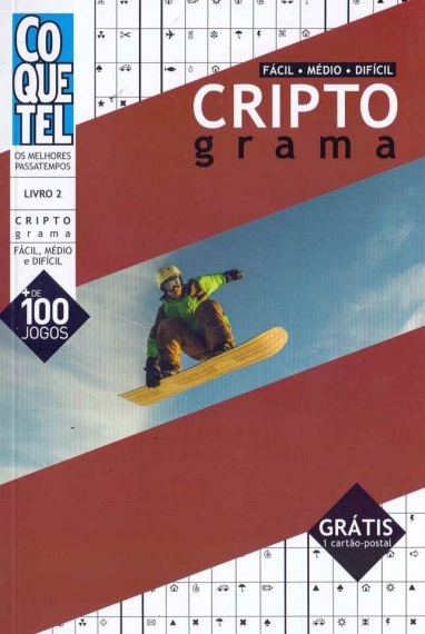 Coquetel: Criptograma - Livro 2 - Nível fácil-médio-difícil