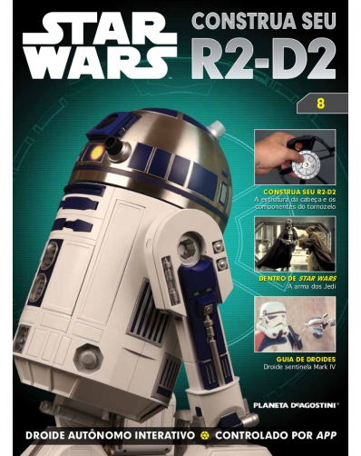 Star Wars: Construa seu R2-D2 - Fascículo + Peças - ED. 8