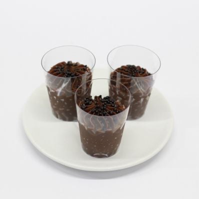 Mini Sobremesa Brigadeiro Preto