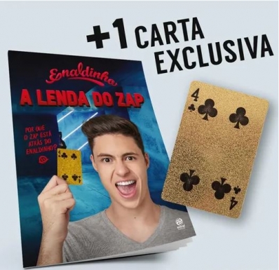 Enaldinho: A lenda do zap - Acompanha 1 carta