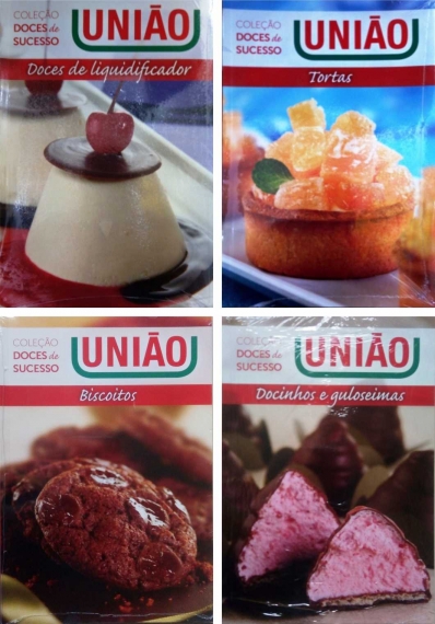 Coleção doces de sucesso União - 4 Volumes