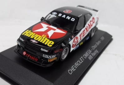 Stock Car: A Coleção Oficial - Fascículo + Miniatura: Chevrolet Omega (1999) - Chico Serra