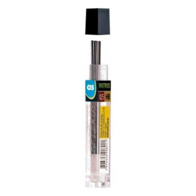Grafite Hi-Polymer 0.5mm 2B Tubo com 12 unidades - Bigtree