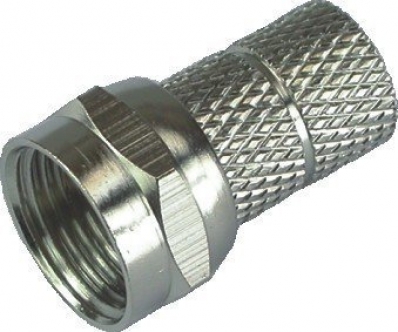 Conector F Rosca (Pacote 100 Peças) (RG59)