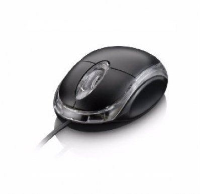 Mouse Óptico USB C/ Fio Preto - KP-M611- Knup