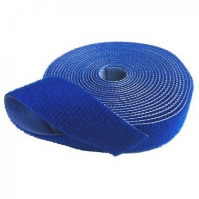 Abraçadeira De Contato Dupla Face Rolo 2,5m Azul - Speedlan