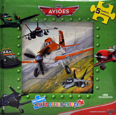 Aviões - Meu primeiro livro quebra-cabeças