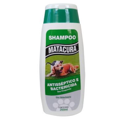 Shampoo Matacura para Cachorro - Antisséptico - 200ml 