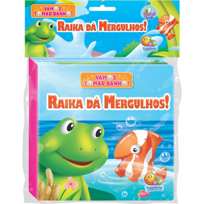 Raika dá mergulhos! - Col. Vamos tomar banho!