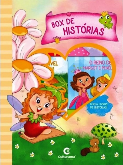 Box de histórias: Fadas e bailarinas - Contém 6 livrinhos cartonados