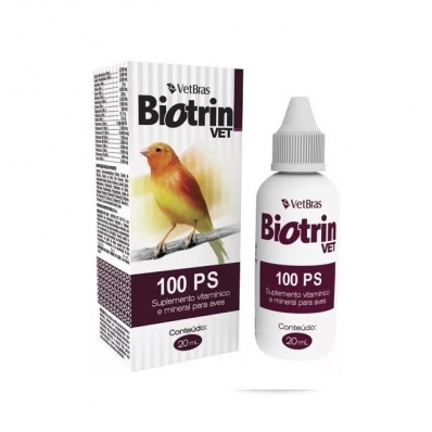 Suplemento de Aminoácidos, Vitamínico e Mineral - Biotrin 100 Peito Seco - 20ml
