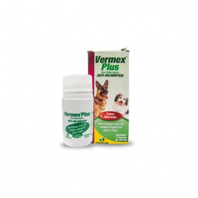 Anti-Helmíntico Oral - Vermex Plus - 20ml