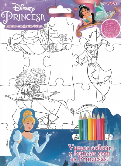 Disney Princesa: Diversão com quebra-cabeça