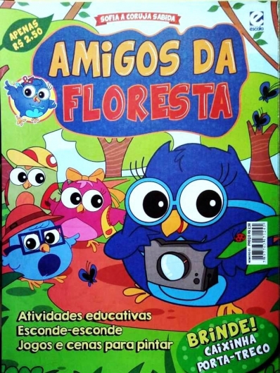 Amigos da floresta - Revistinha: Col. Sofia a coruja sabida