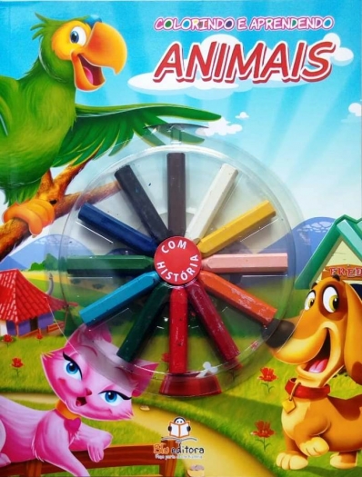 Animais - Col. Colorindo e aprendendo