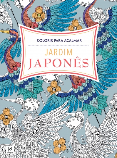 Colorir para acalmar - Jardim japonês