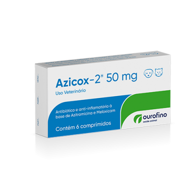 Antibiótico Ourofino - Azicox 2 - 50 e 200mg