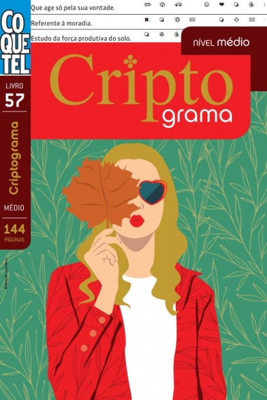 Coquetel: Criptograma - Livro 57 - Nível médio