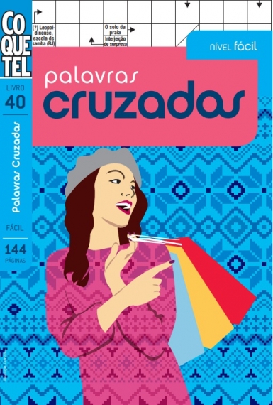 Coquetel: Palavras cruzadas - Livro 40 - Nível fácil