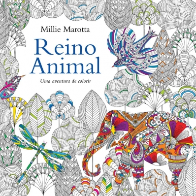 Reino animal - Uma aventura de colorir